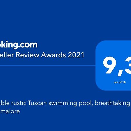 Valuable Rustic Tuscan Swimming Pool, Breathtaking View Of Camaiore Eksteriør billede