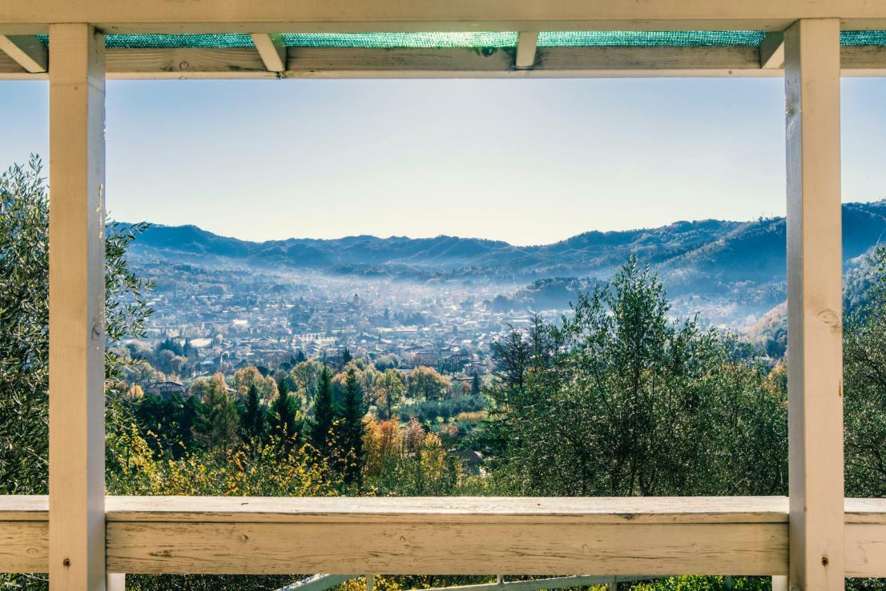 Valuable Rustic Tuscan Swimming Pool, Breathtaking View Of Camaiore Eksteriør billede