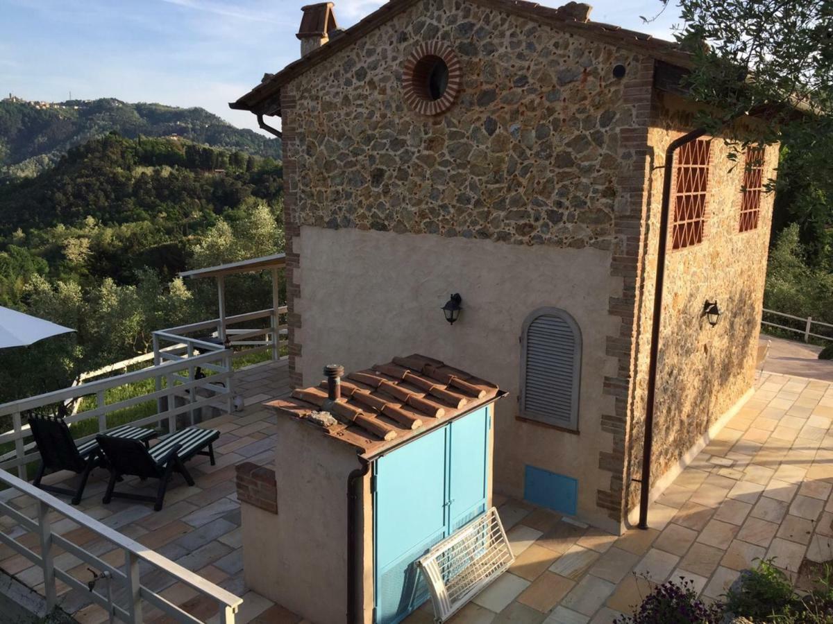 Valuable Rustic Tuscan Swimming Pool, Breathtaking View Of Camaiore Eksteriør billede