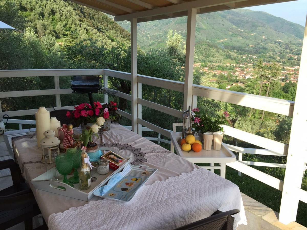Valuable Rustic Tuscan Swimming Pool, Breathtaking View Of Camaiore Eksteriør billede