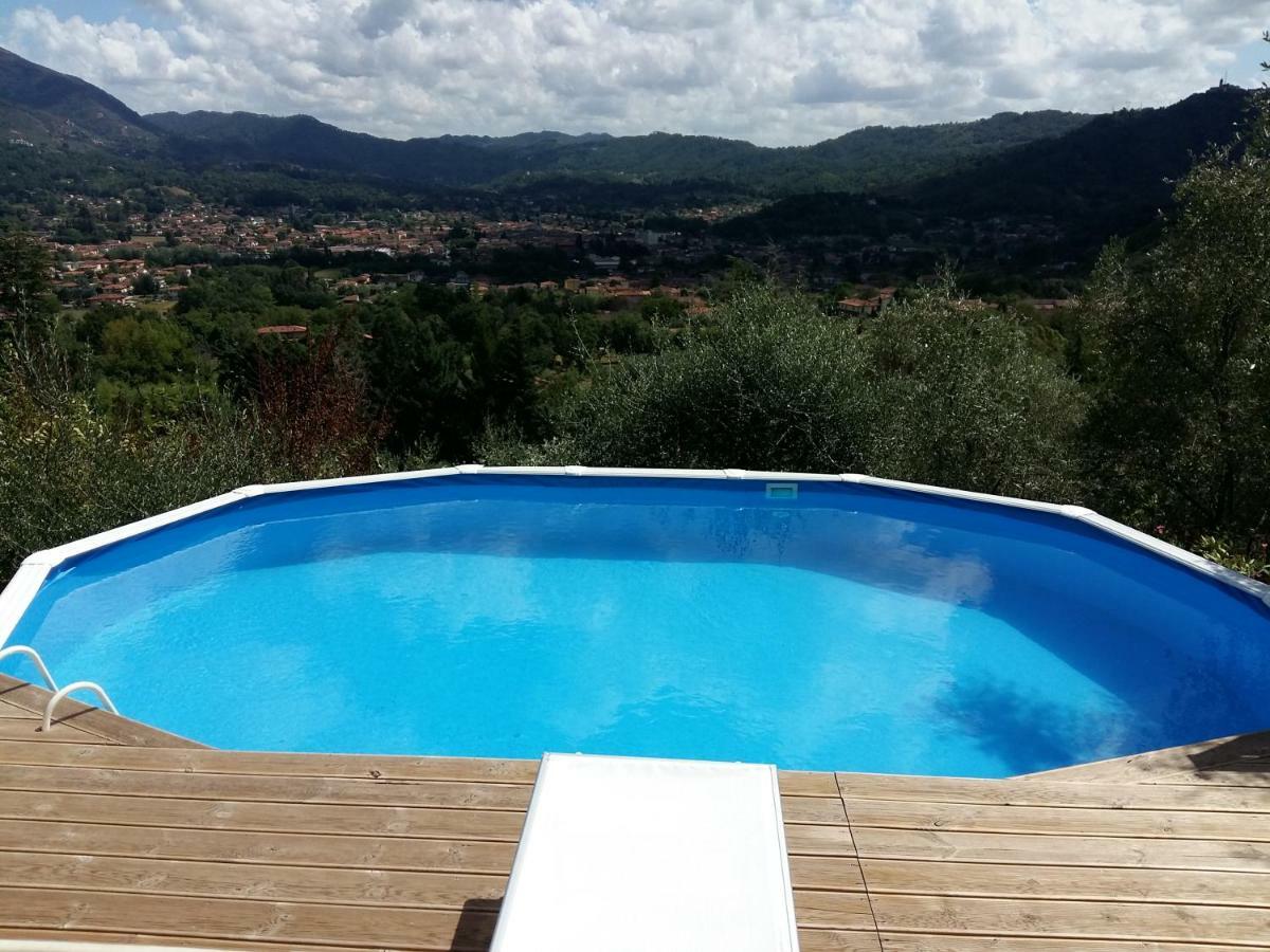 Valuable Rustic Tuscan Swimming Pool, Breathtaking View Of Camaiore Eksteriør billede